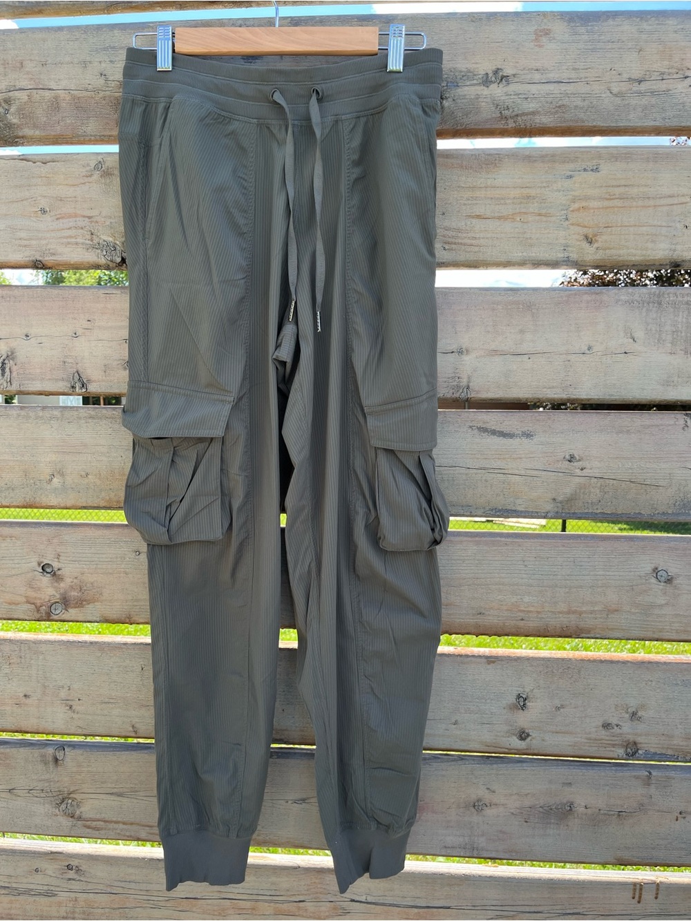 Lululemon Olive Green Cargo Joggers Size S